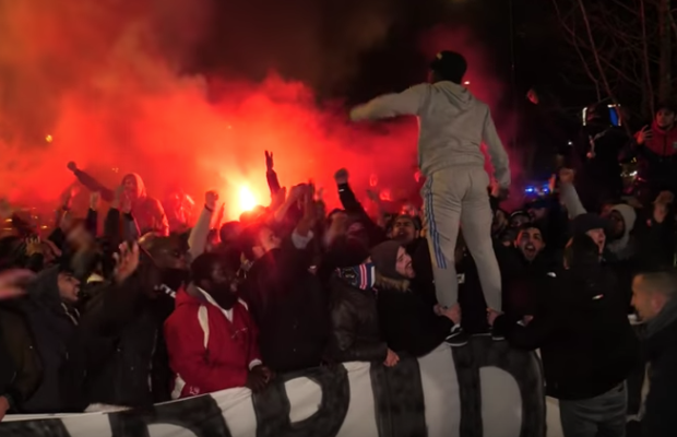 LDC – Des ultras parisiens réveillent les joueurs du Real à 1h dumatin