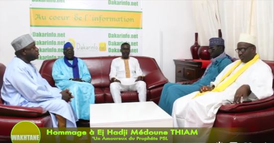 VIDEO. Wakhtane: Spécial Hommage à El Hadji Médoune THIAM un amoureux du Prophète PSL