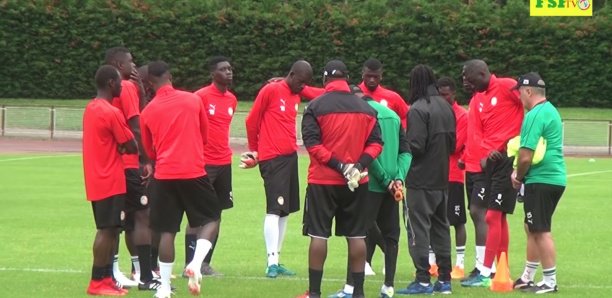 Mondial-2018 : Première séance d’entraînement des Lions du Sénégal à Vittel