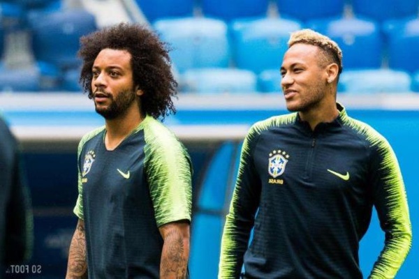 Quand Marcelo ordonne à Neymar d'arrêter de pleurer