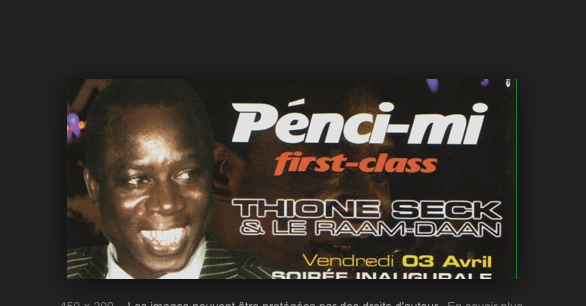 L a boite de Thione Seck , PENC MI serait- elle vendu à Auchan: Thione expulsé.