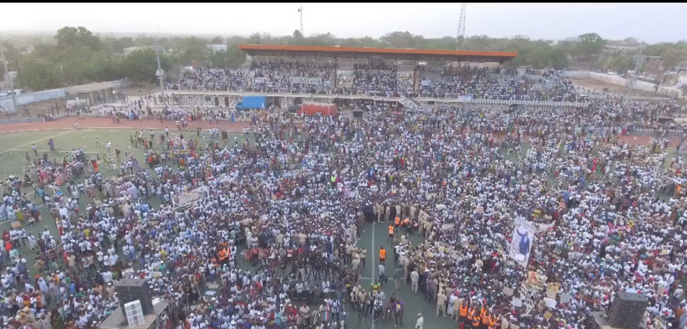 Tamba: Revivez les temps forts du méga meeting du candidat Macky Sall