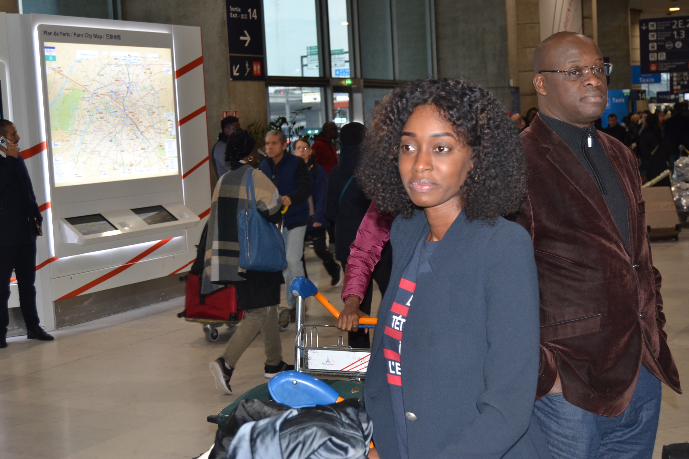 Arrivés du staff de Promo Consulting du président Mbagnick Diop à Paris pour les African Leadership Award ce 02 Novembre au Meridien Etoiles