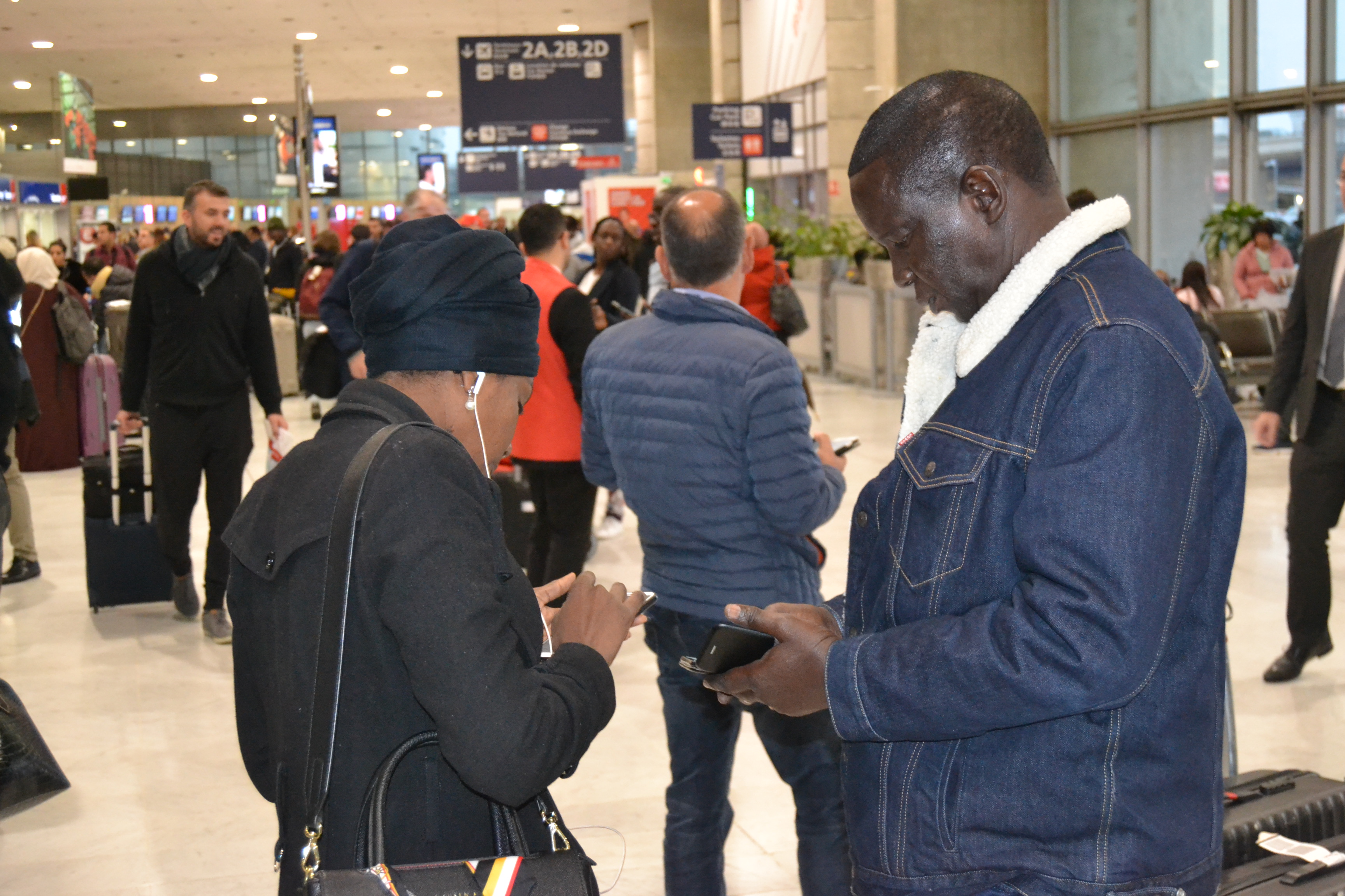 Le DC de cabinet de Youssou Ndour Mara Dieng à Paris pour le gala des AFRICAN LEADERSHIP AWARD.