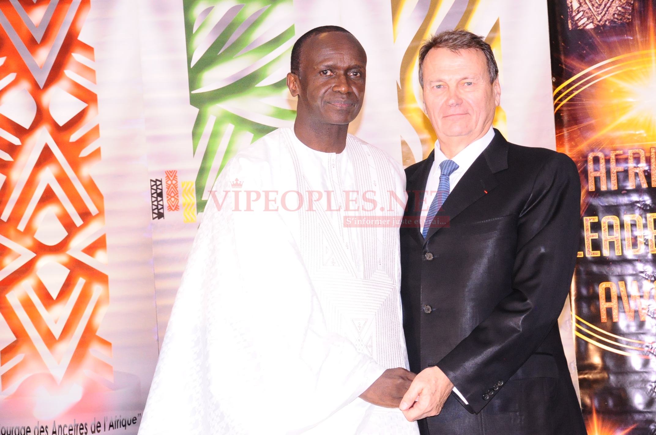 Le président Mbagnick Diop du MDES, explique le concept de la soirée de l'Excellence African Leadership Award