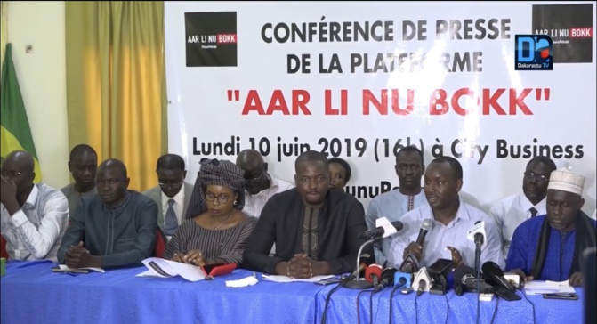 Aar Li Nu Bokk : Ndèye Fatou Ndiaye Blondin et Guy Marius Sagna remplacent Cheikh Tidiane Dièye et Aliou Sané à la coordination