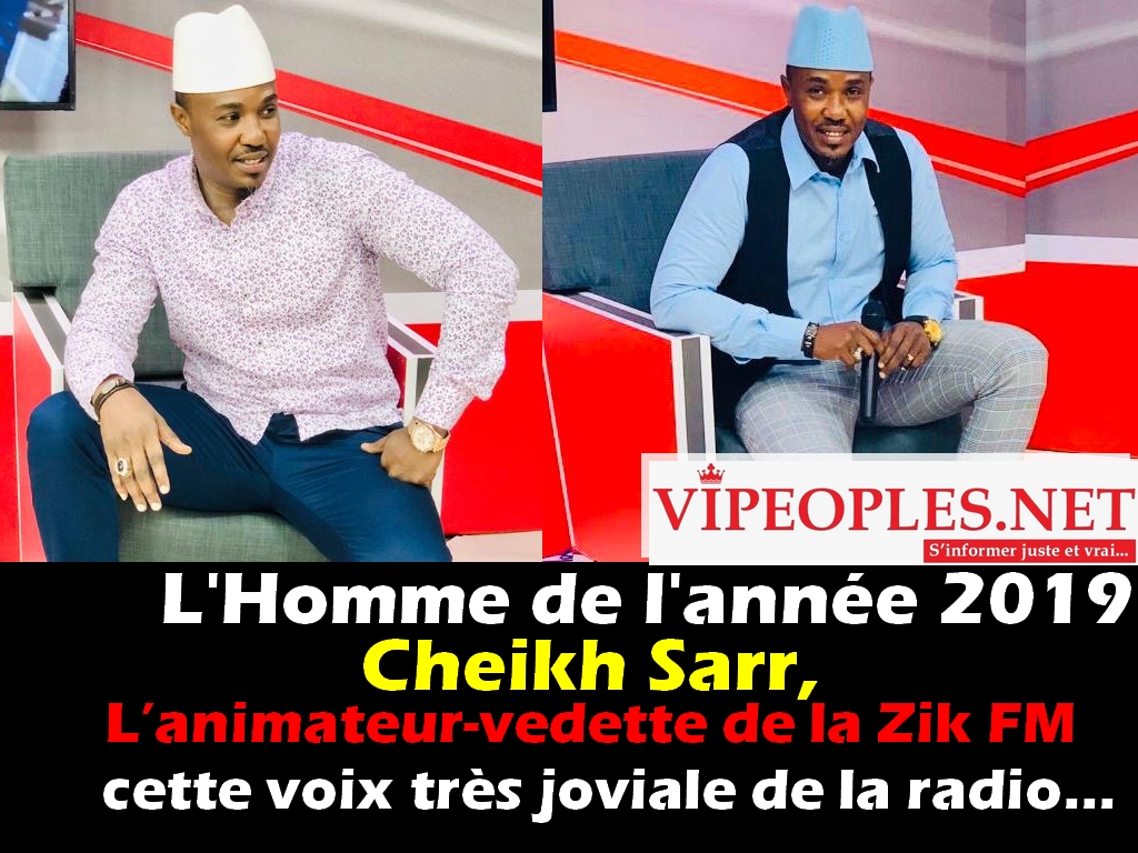 CATÉGORIE ANIMATION HOMME DE L'ANNÉE: 20 ANS Dans L’animation – Cheikh Sarr, le fervent homme de l’ombre, génie de l’animation confrme son leadership sur la bande FM!