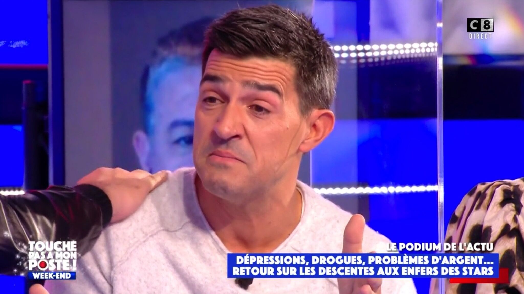 Jean-Pascal Lacoste en larmes dans TPMP : le récit de ses années de galère