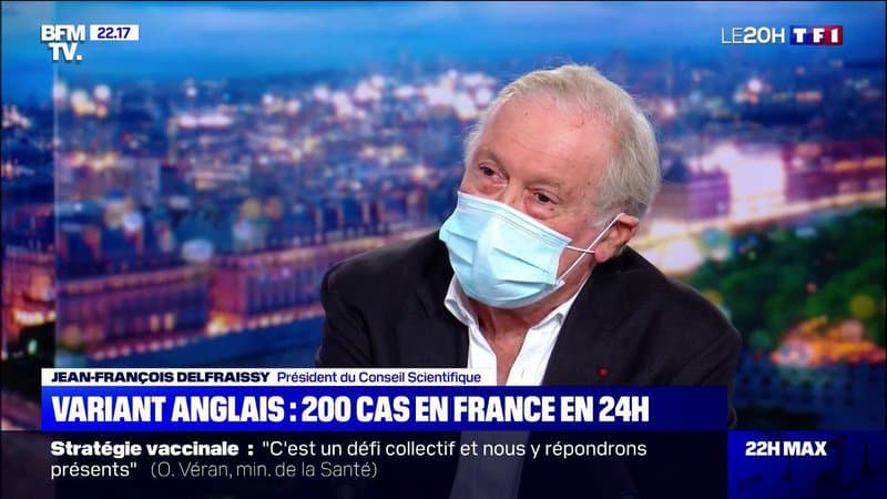 Jean-François Delfraissy sur le variant anglais du Covid-19: "On est en train d'anticiper un danger potentiel"