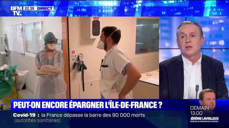 Christophe Rapp sur la situation en Île-de-France: "Si on doit mettre en place des mesures restrictives, elles devront être fortes et prolongées"