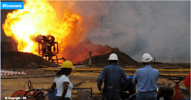 Ngadiaga : Le puits de gaz est toujours en feu