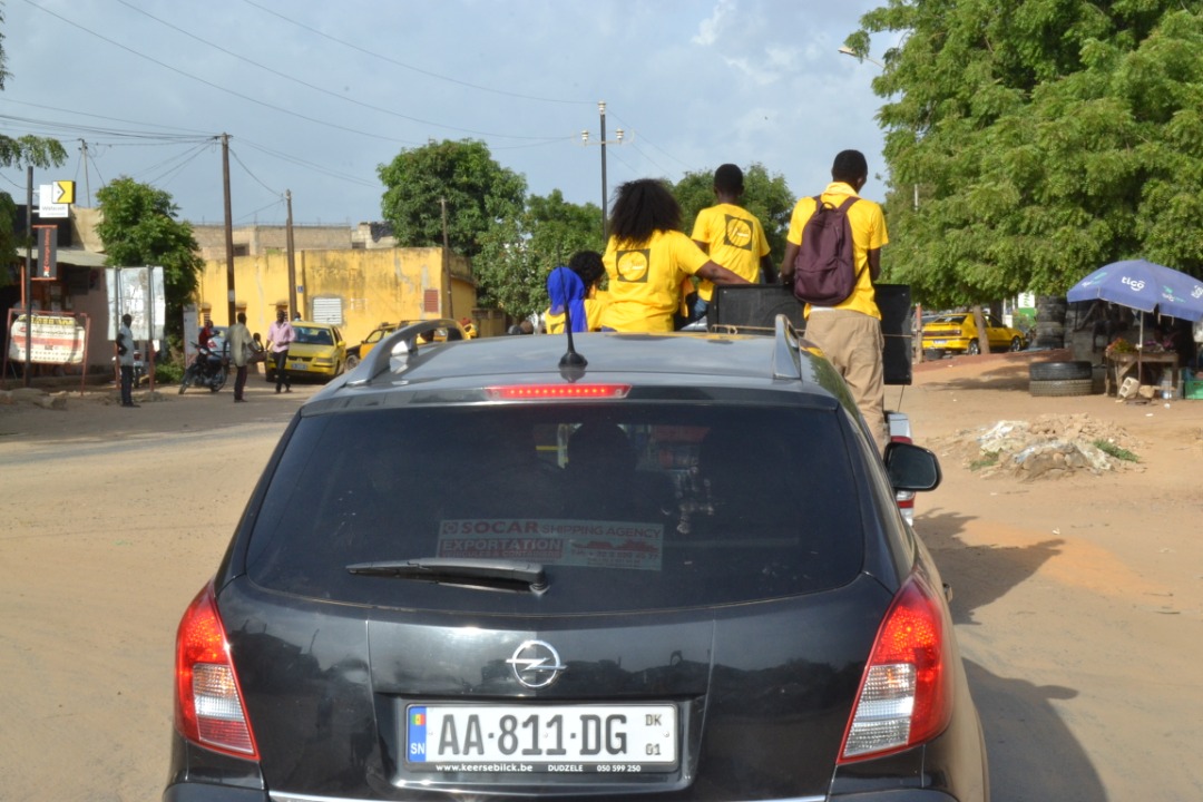 En images: Al Hassane Niang Pdt du mouvement "Djitel Wareef" signe son entré aux prochaines élections présidentielle de 2024.