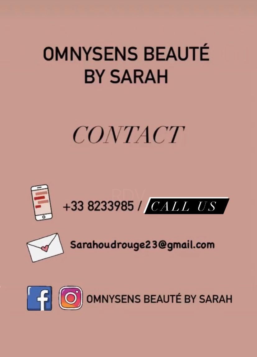 Une nouvelle vision pour vos soins, OMNYSENS BEAUTE ET SANTE vous propose la solution au 33 823 39 85.