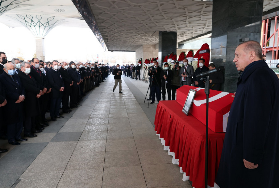 Décédé à Dakar : Les tristes images des funérailles du chef de la sécurité de Erdogan (Photos)