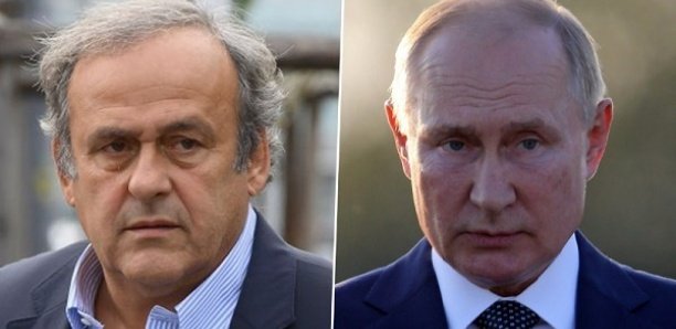 Guerre Russie-Ukraine : Platini demande à Poutine de « Stopper les tirs et les bombardements »