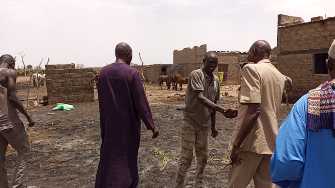 Koungheul : ce que l'on sait de l'incendie qui a ravagé le village de Touba Bogo