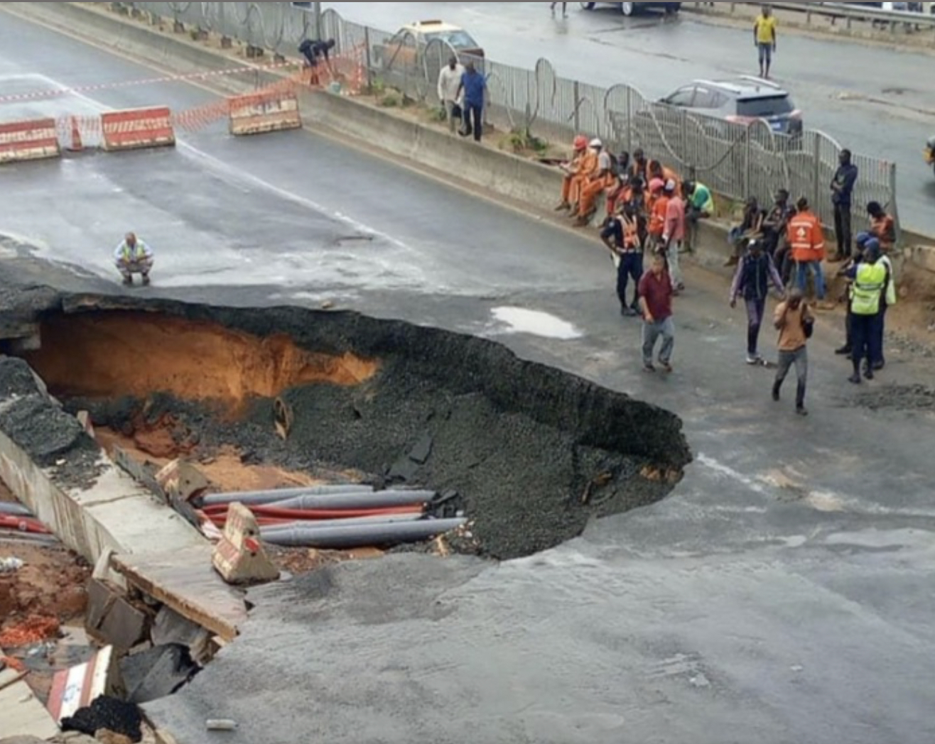 Autoroute Limamoulaye : Les travaux de la coupure routière terminés, le trafic a repris son cours normal