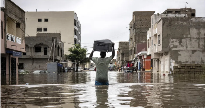 Zappées du Plan Orsec: Les populations de Jaxaay et de Sangalkam fortement touchées par les inondations