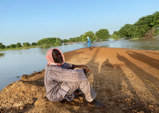 Podor : La crue du fleuve isole plusieurs villages de l’île à Morfil