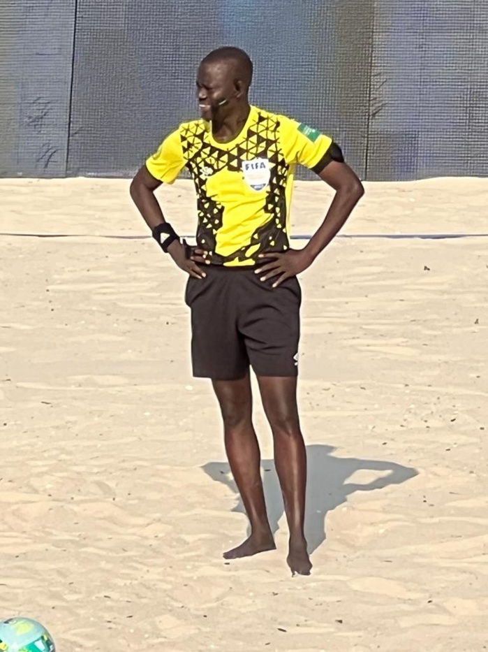 Ouverture CAN Beach Soccer: L'arbitre sénégalais, Ali Dem, crédité d'un très bon match