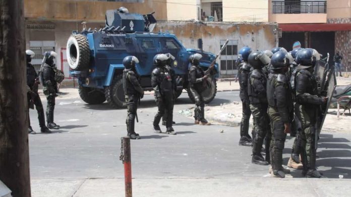 Dakar : Un impressionnant dispositif sécuritaire déployé dans certains quartiers…