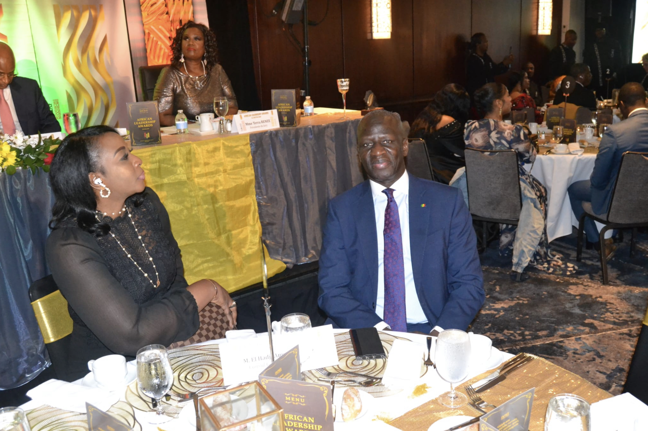 Soirée de gala des African Leadership Awards avec Promo Consulting en partenariat avec le MEDS au Marriot Marquis Time Square de New York. En images.