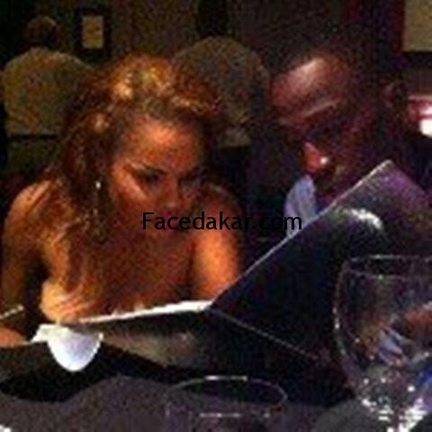 Lanimatrice de la Lcs  Rama Aidara et son patron Mara Ndiaye en mode amoureux au restaurant