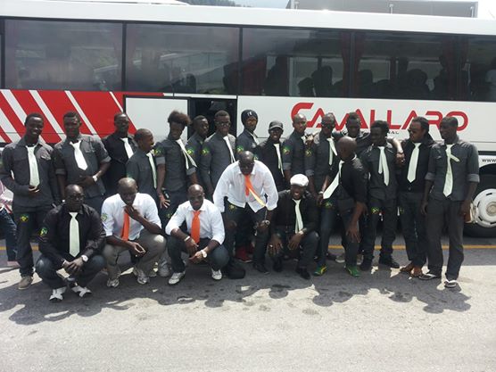 LE FC SENEGAL  DE BERGAMO : championne  d'Italie 2014 CSI ( Centre Sportif Italien)