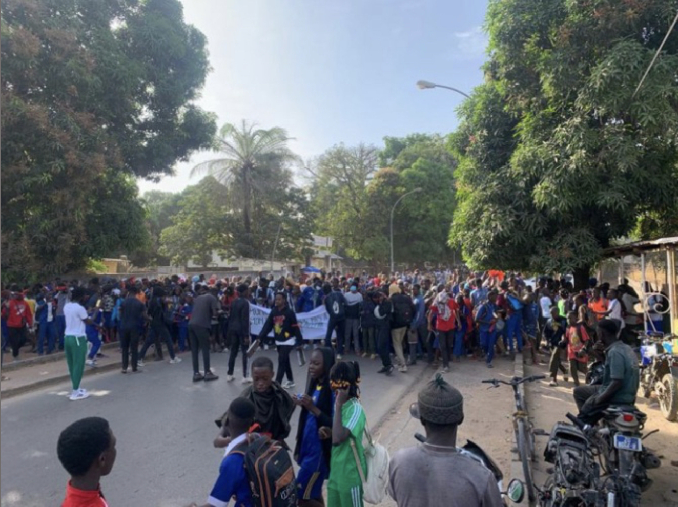 Manifestation d'étudiants : Ziguinchor a vibré au son des casseroles