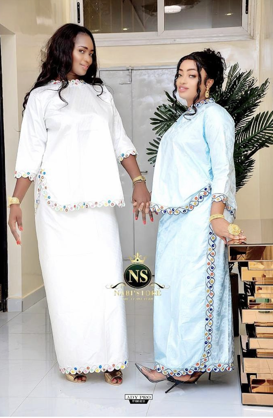 Collection nouvel An avec NABISTORE le choix des grandes dames et vip pour assurer la classe et la prestance a Thies