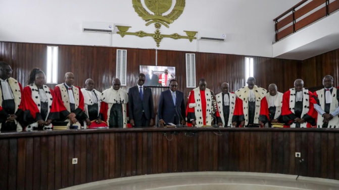 Rentrée solennelle des cours et tribunaux: Macky Sall annonce la construction d’infrastructures judiciaires pour 250 milliards FCfa