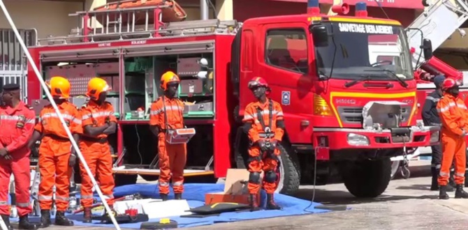 Thiès: La première école des Sapeurs pompiers du Sénégal, inaugurée