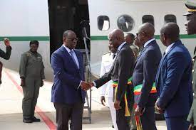 Centenaire du Prytanée militaire : L’arrivée du Président Macky Sall à Saint-Louis