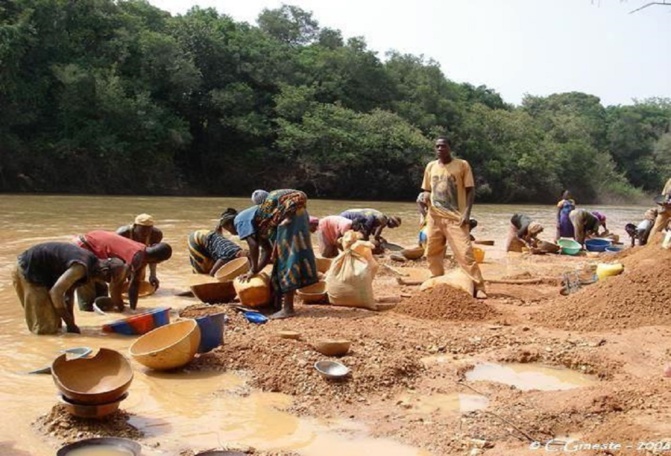 Tambacounda / Pollution de la Falémé par les orpailleurs : Le Collectif de veille et d’alerte tire la sonnette d’alarme