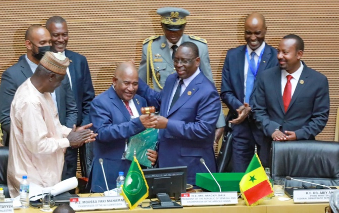 Sommet de l’UA : Macky Sall reçoit le nouveau président de l'Ua, venu s'inspirer de son expérience