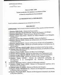 Situation en Tunisie : Le gouvernement du Sénégal réagit ( document)