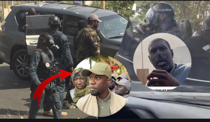 Urgent : Sonko extrait de sa voiture par la GIGN , un homme bl£ssé par balle. ?