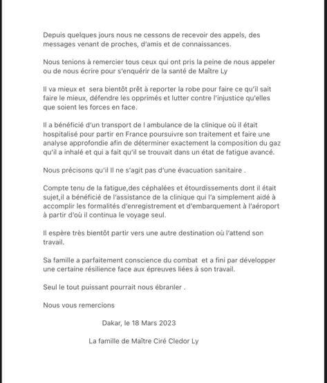 Des partisans d'Ousmane Sonko contrôlent le syndicat autonome des inspecteurs des impôts et domaines et cherchent à faire chanter le directeur des impôts pour la libération Waly Faye Bodian