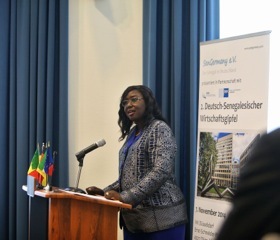 2ème sommet économique Allemagne-Sénégal à Düsseldorf : Madame Maïmouna Ndoye Seck, Ministre de l’énergie et du développement des énergies renouvelables mise sur le savoir-faire allemand