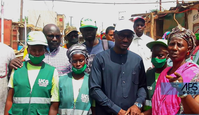 Salubrité : Une opération de désengorgement du Marché central de Kédougou, entamée ce lundi