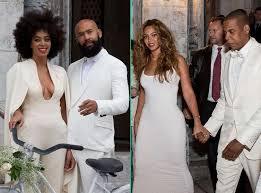 Beyoncé au mariage de sa sœur Solange