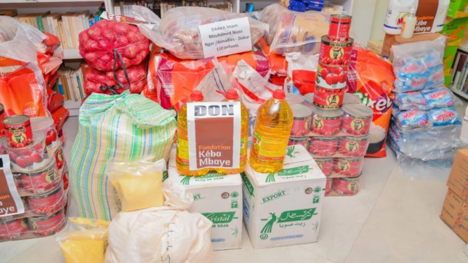 A quelques heures de la fête de Pâques à Mbour : Les paroisses de la Commune ont reçu des kits de denrées alimentaires