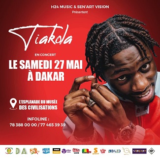 SENART VISION vous présente l'artiste Tiakola ce 27 mai au Musée de la civilisation noire.