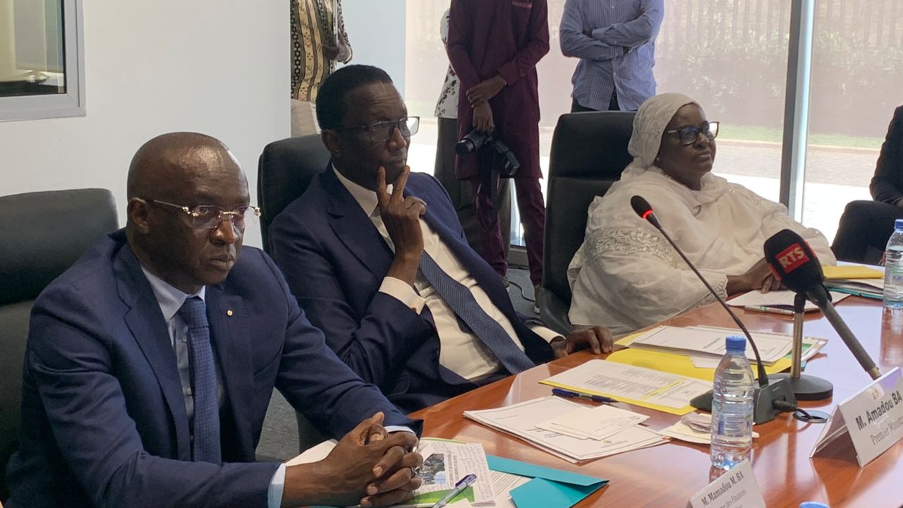 EN IMAGES: Conseil interministériel consacré à la préparation de la tabaski, présidé par le PM Amadou Ba.