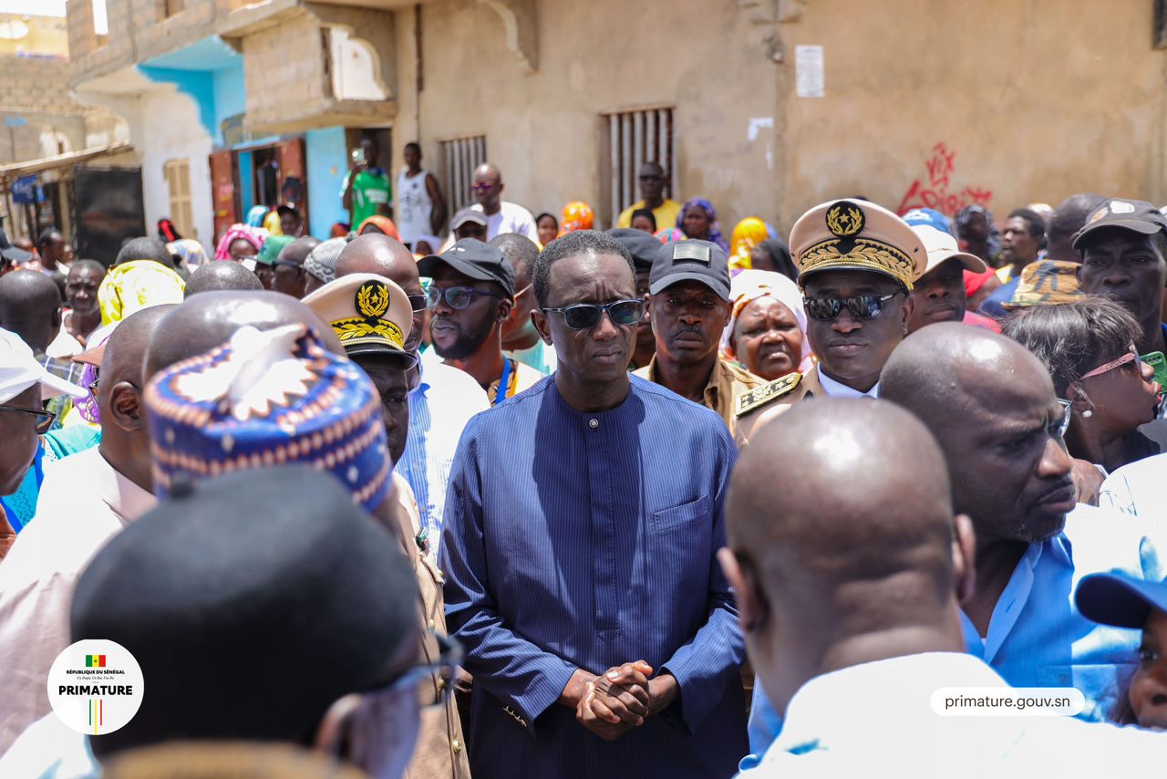 VISITE DU PREMIER MINISTRE AMADOU BA À SAINT LOUIS CE DIMANCHE 14 MAI 2023