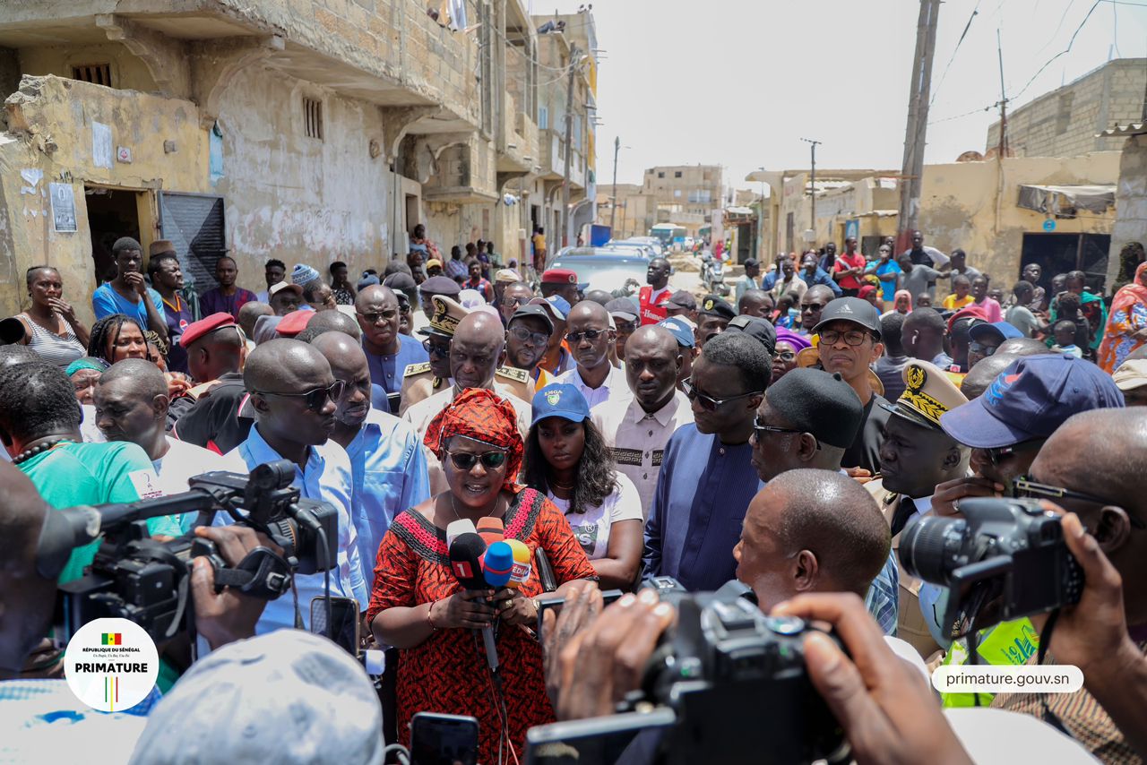 VISITE DU PREMIER MINISTRE AMADOU BA À SAINT LOUIS CE DIMANCHE 14 MAI 2023