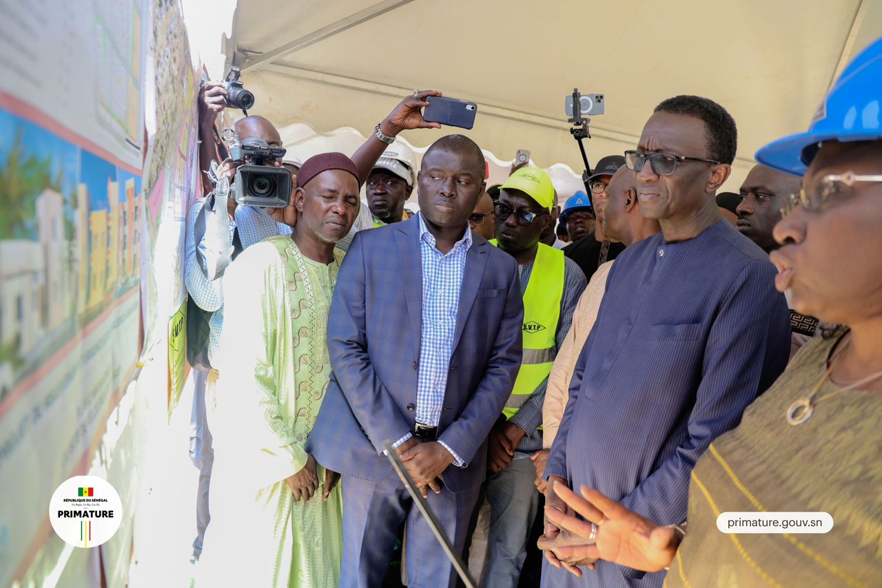 VISITE DU PREMIER MINISTRE AMADOU BA À SAINT LOUIS CE DIMANCHE 14 MAI 2023