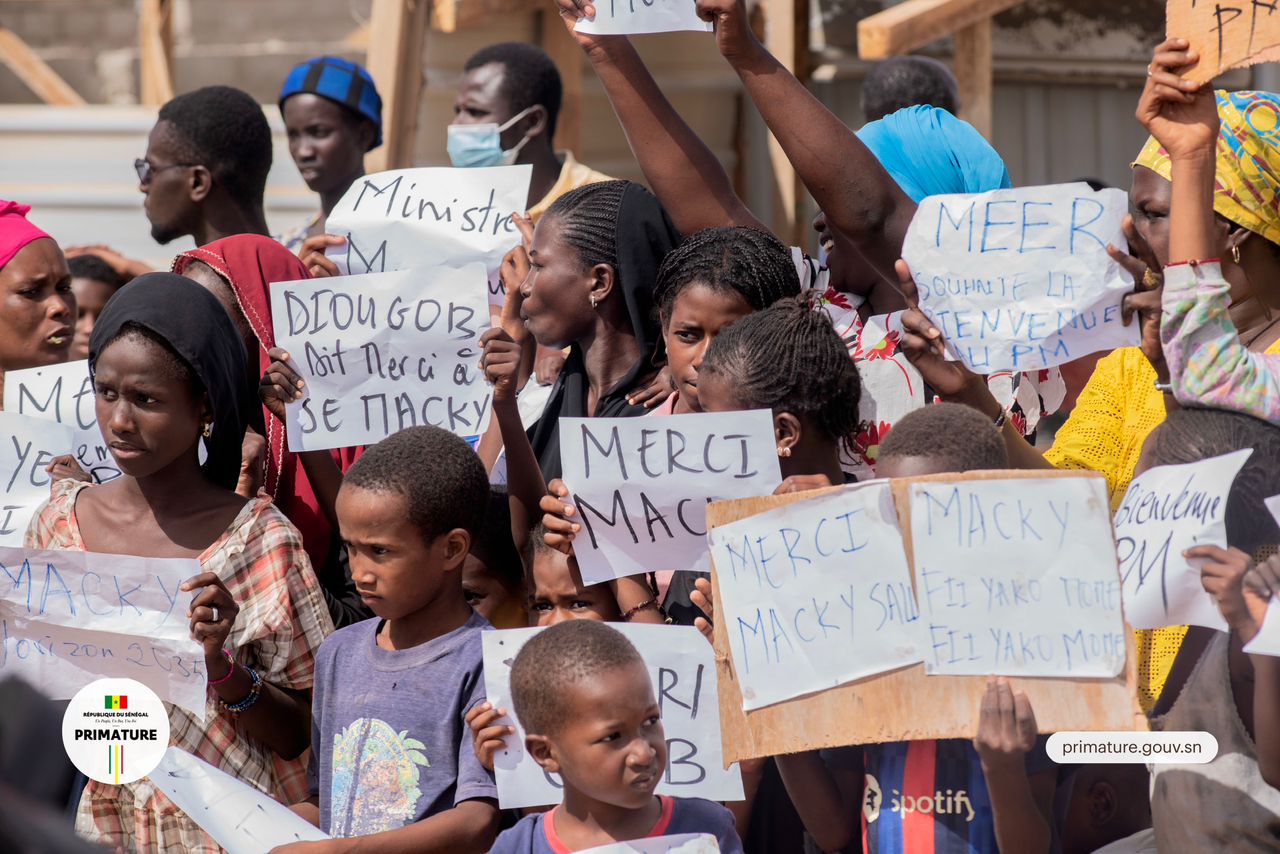 VISITE DU PREMIER MINISTRE AMADOU BA À SAINT LOUIS CE DIMANCHE 14 MAI 2023