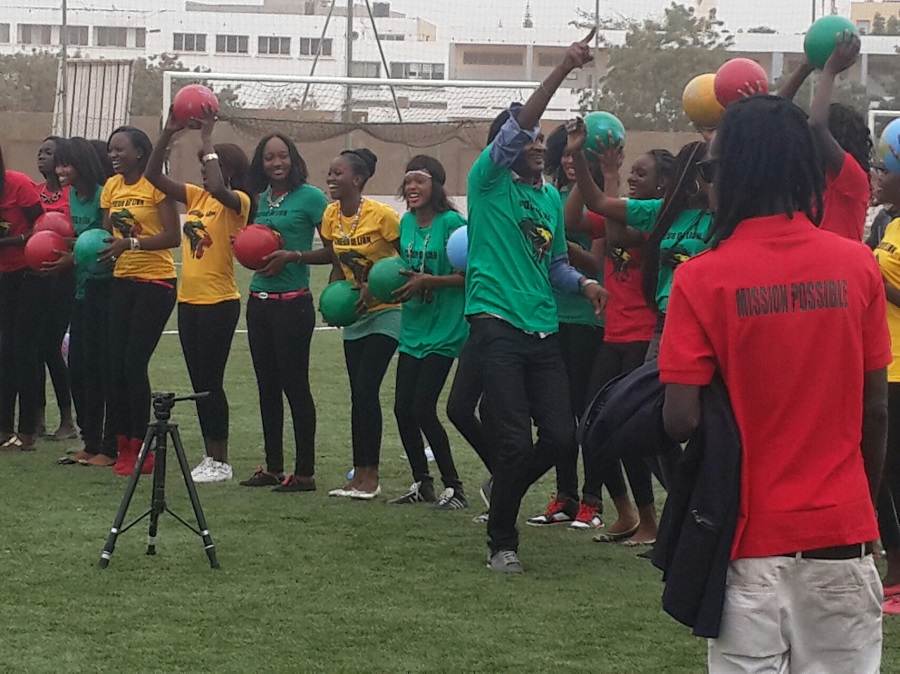 Les premiéres images du tournage de la vidéo de l'hymne de la CAN Cœur de lion chanté par les joueurs de l'équipe nationale. Regardez