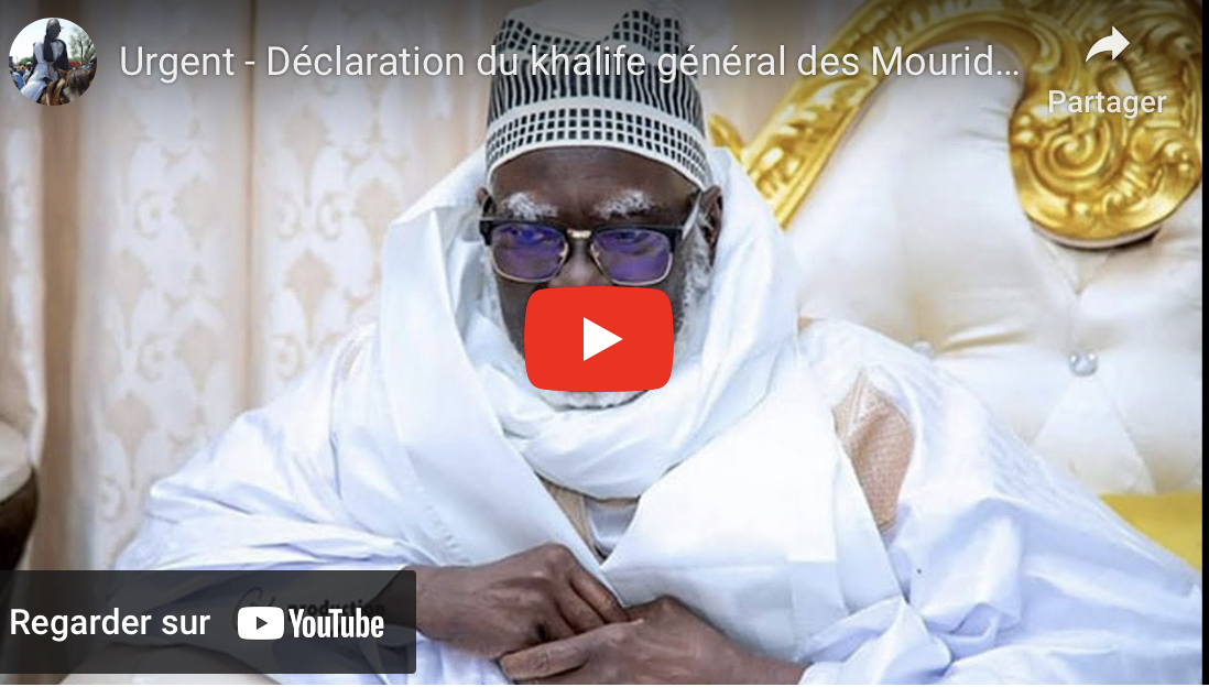 Paix, stabilité du pays, bon hivernage : Serigne Mountakha Mbacké invite jeudi, la Oummah islamique, à un récital de Coran